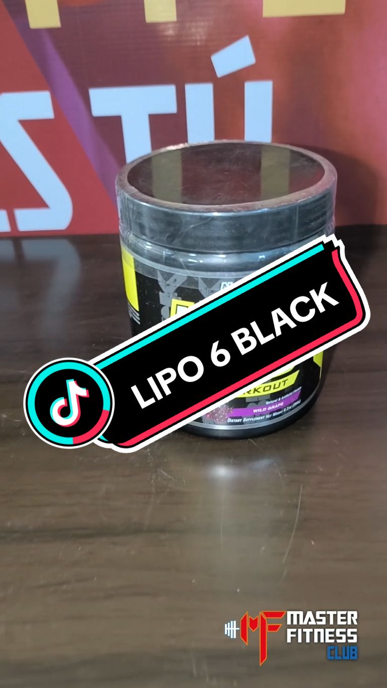 LIPO6 BLACK #SUPLEMENTO #gym #Fitness #lapaz_bolivia🇧🇴 