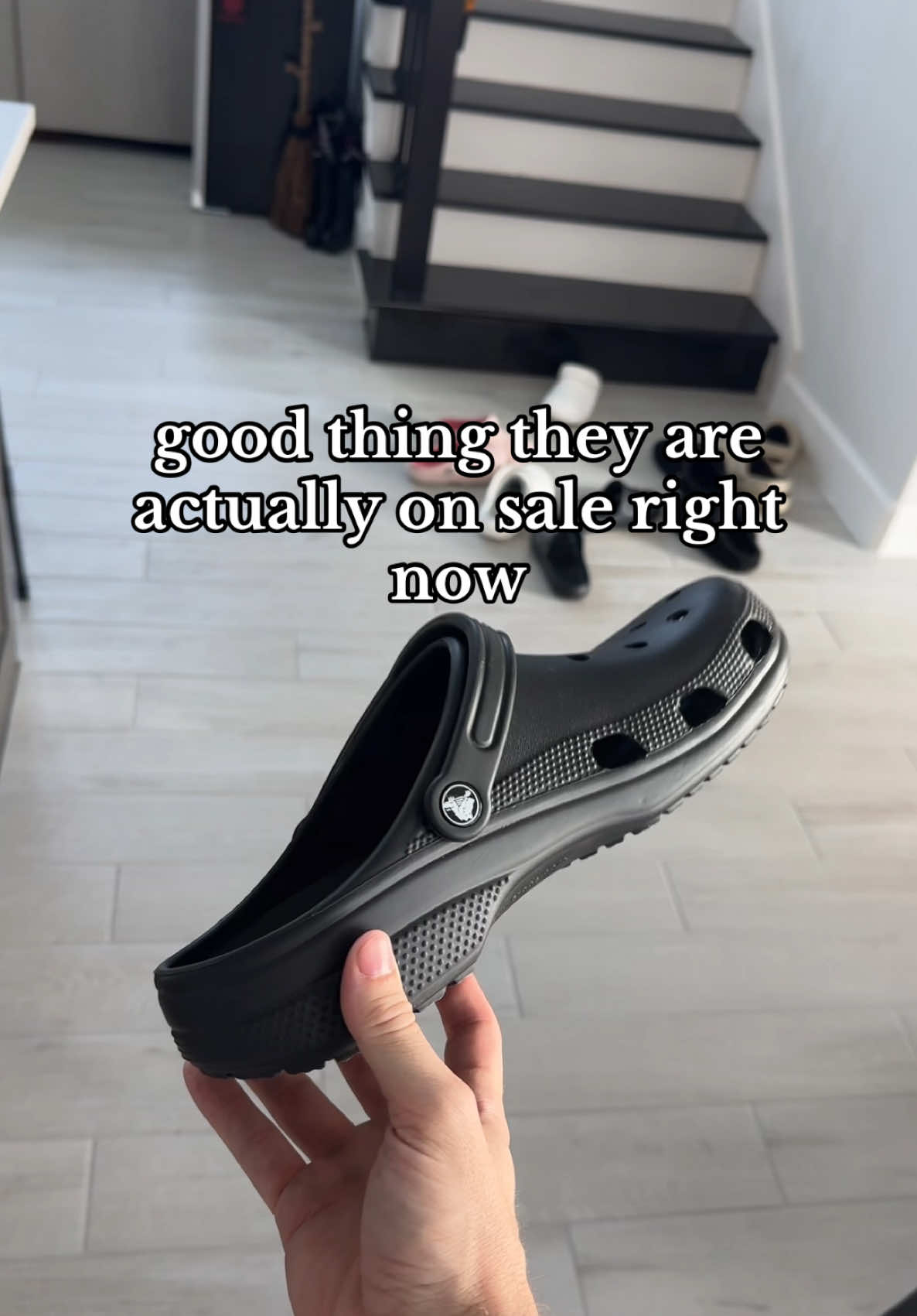 Replying to @KJ your boy crocs has sold so many pairs today because of the sale #CrocsSuperBrandDay #crocs 