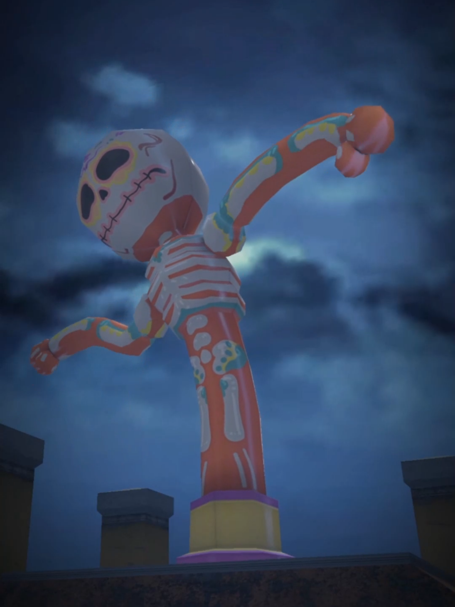 當墓園被黑夜壟罩，請不要輕易靠近 (如果你還想活命...) 👻  #FreeFire #百慕達 #萬聖節主題墓園 #Halloween