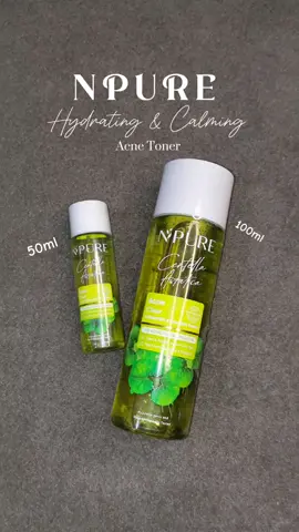 Toner ampuh untuk meredakan jerawat dan bruntusan @npureofficial  🫶🏻💚 itu salah ya guys maap bukan 100ml tpi 150 ml 🙏🏻 #toner #toneruntukjerawat #tonernpure #npurecicaseries  #npuretonercentella #npuretonercica   #fyp #fypage #masukberanda #xyzbca  #skincare #fypシ゚  #afiliatorpemula 
