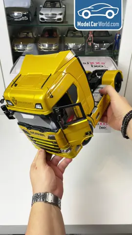 🟡 Scania R500 📐 1:18 scale ⚙️ Premium Classixxs by @ixo.modelcars  💲 ​⁠ @Model Car World  Buy this & more amazing models on www.modelcarworld.com