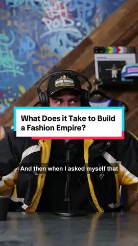 Timm Hanley opens up about building @Front Runner Au 🔥 #fashiontiktok #fashionbrand #podcastclips #fyp 