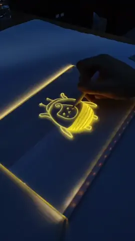 this light up acrylic message board is great for drawing or taking any notes #LED #painting #billboard #messageboard #tiktokmademebuyit #spotlight #stockings 