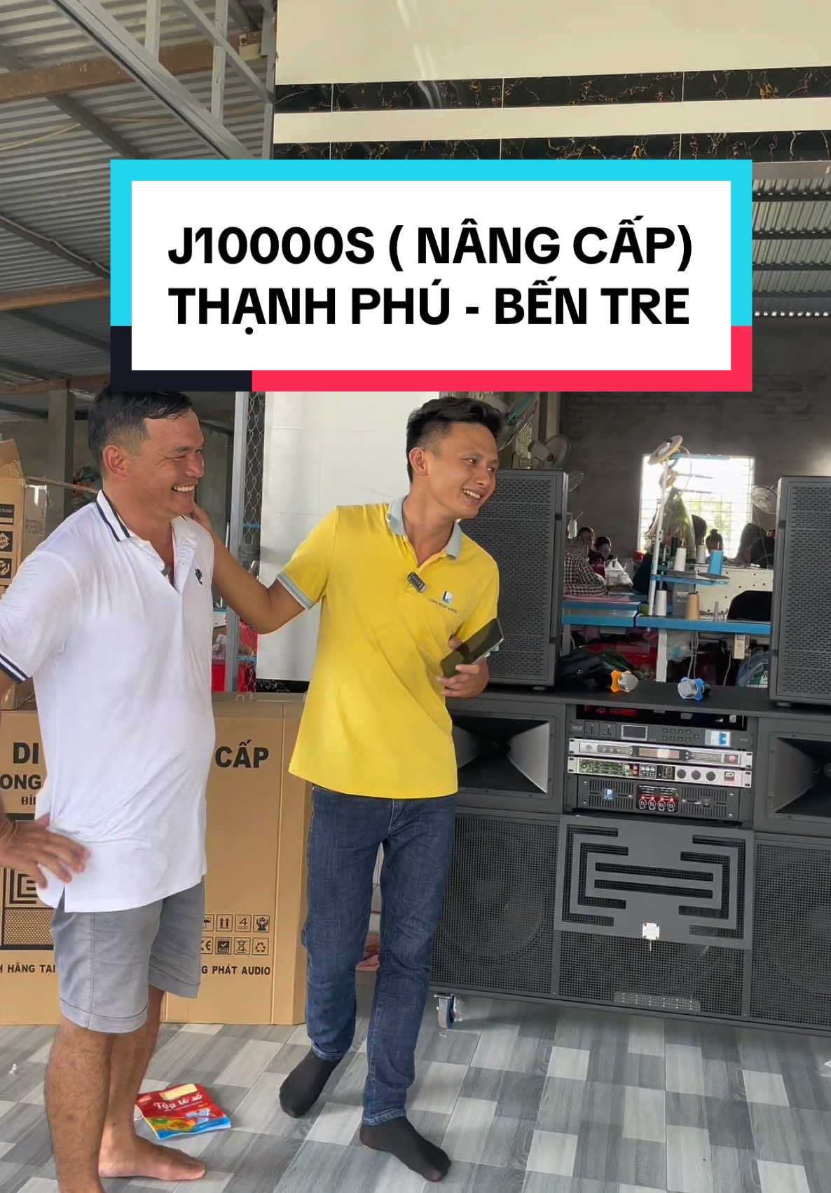 BÀN GIAO SIÊU PHẨM DÀN LOA CÔNG SUẤT LỚN  J10000S ( BẢN NÂNG CẤP ) CHÍNH HÃNG CTY LONG PHÁT AUDIO VỀ CHO ANH NHỜ Ở THẠNH PHÚ - BẾN TRE  #longphataudio #loa #loakeo #dânmthanh #loacongsuatlon #loamanhinhcamung #loahaynhat #loa #dânmthanhsankhau #dânmthanhsukien #longphat #dankaraokegiadinh