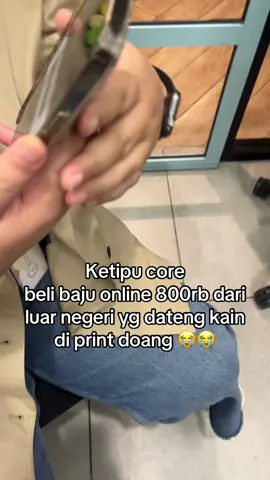 The real ketipu core 🔥🔥 hati hati yang suka beli barang online dari luar negeri yaaa. Tolong di maklumi ke randoman CEO @Headliners.id ini 🙏🏻😭
