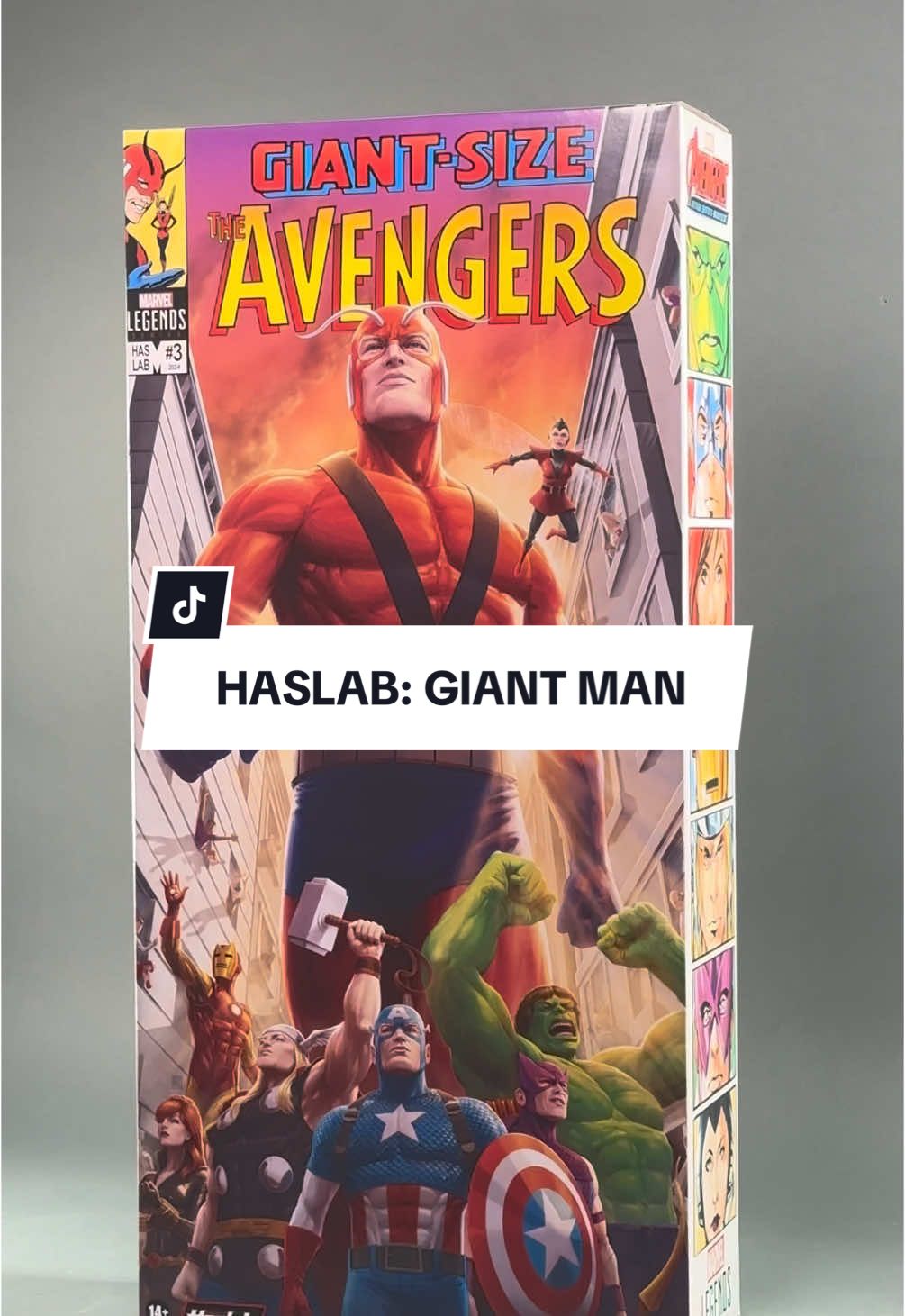 Unboxing: Hasbro Haslab Marvel Legends The Avengers Beyond Earths Mightiest - Giant Man  . #hasbropulse #hasbromarvellegends #marvellegends #marvellegendscommunity #hasbro #unboxing #unbox #unboxingtoys #toycollector #figtok #avengers #antman #giantman #haslab #marvelstudios #marvel #marvelcomics 