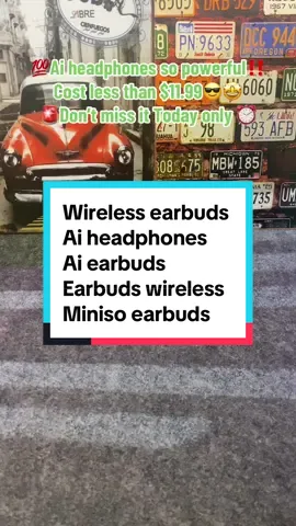 🔥🔥⏰Highly recommend this Ai wireless earbuds 👍💯This earbuds awesome works great 😎🤩💯#earbuds #earbudswireless #earbudsviral #headphone #headphonechallenge #headphonesrecommended #falldealsforyou #wirelessearbuds #bestesrphones #coolheadphones #headphones #tiktokshopmademebuyit #earbudstiktokshop 