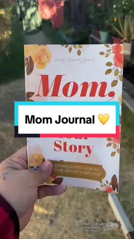This is a perfeft Christmas Gift for Mom 🥹🫶🏼 #Mom #Mama #Mother #Journal #MomJournal #giftformom #MomBook #Book #giftidea #momgift #momoftiktok #falldealsforyou #octoberfinds 