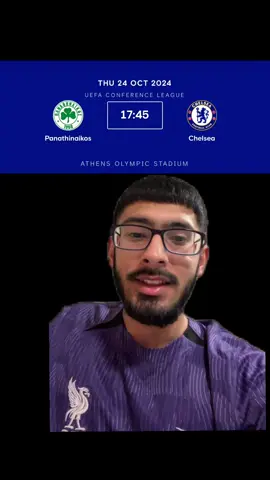 Chelsea will lose to Panathinaikos #chelsea #chelseafc #panathinaikos #fyp 