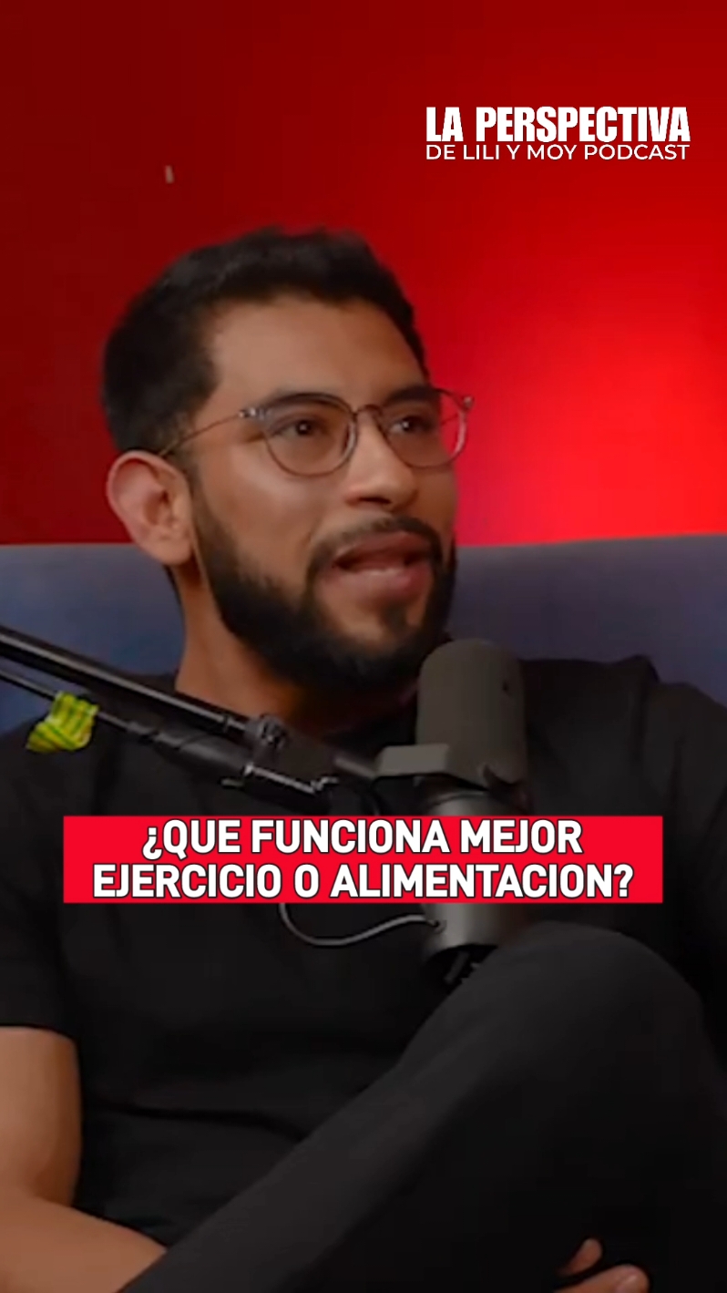 Polémica de siempre! Ejercicio o alimentación? ¿Que funciona mejor? #educacion #bajardepeso #vidasaludable #metas #podcast 