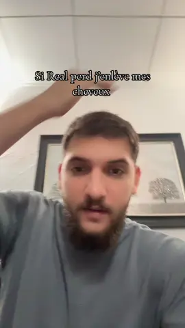 Si Real Madrid perd je coupe mes cheveux . #cotedivoire🇨🇮 #atouléee #realmadridfc #pourtoi #laliga #barcelona 