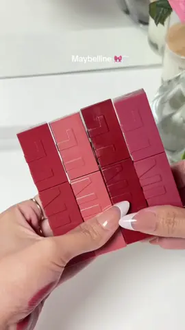 4 สี ที่ทาบ่อยสุด🤍🫶 #ลิปเมย์เบลลีน #maybelline #maybellinethailand 