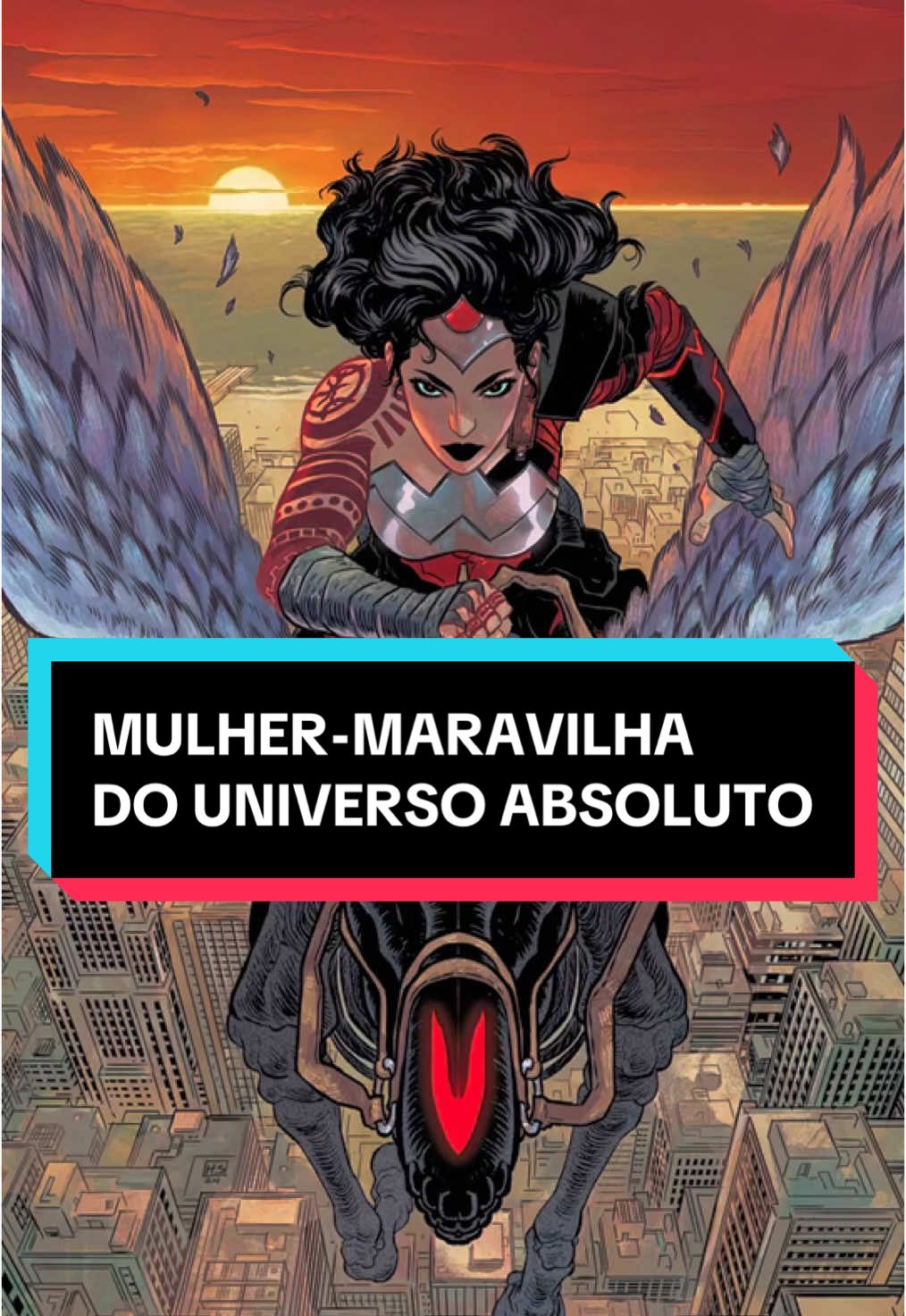 Mulher-Maravilha do novo Universo Absoluto da DC tá incrível #mulhermaravilha #wonderwoman #dc 