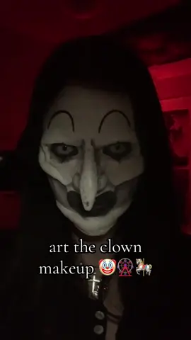 i went into party city like this… #arttheclown #arttheclownmakeup #specialeffects #halloweenmakeup #specialeffectsmakeup #creepymakeup #creativemakeup #coolmakeup #crazymakeup #makeup #makeupartist #makeuplook #youngmakeupartist #facepaint #sfxmakeup #sfx #specialeffect 