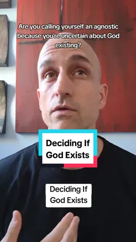 Deciding if you are agnostic #philosophy #god #atheist 