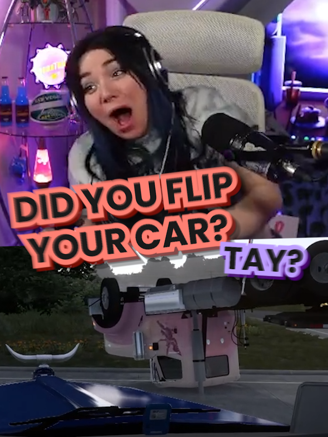 AT LEAST IT WAS JUST THE TRUCK... allegedly.. 😐 @kitdyvt @shadesofnate #americantrucksimulator #gaming #americantrucksim #fypシ #fypage