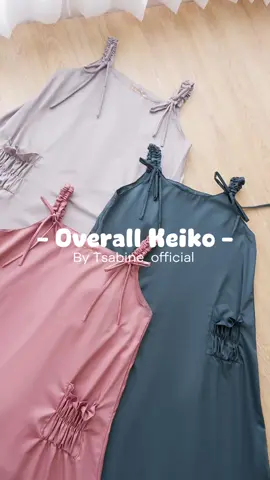 Sebelum kehabisan buruan beli Overall keinko by @Tsabine_Official yg super cute🎀  Klik keranjang kuning🛒 #overall #overallkeinko #overallkekinian #WIBGAJIAN #fypシ゚ 