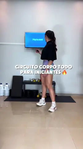 Circuito completo para quem está iniciando 🔥  Treino completo 👇🏼  ▶️ sequência direta de exercícios, eles estão em ordem para você  ⏸️ 10seg de pausa entre eles  ⏸️ descansa 2 minutos no final do último exercício  🔁 4 séries  📍 você pode diminuir as séries ou o tempo de cada exercício se for necessário. Motive alguém com esse treino 💕  #gym #explore #viral_video #tik_tok  