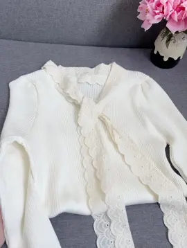 Áo len nơ cổ dài tay.❤️#aolen #aolenquangchau #aolennu #aolentam #aolenhanquoc #aolenxinh #aolendep # #aolendaitay ##áo len nữ #aolenquangchau #aolenphoi # #áolen #áo len nữ #áolenquangchau #áolendep #áolenhànquốc #áolendaitay 