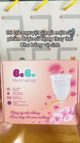 Cốc nguyệt san thay thế băng vệ sinh #cocnguyetsanbebu #cocnguyetsan #muataitiktokshop #thinhhanh 