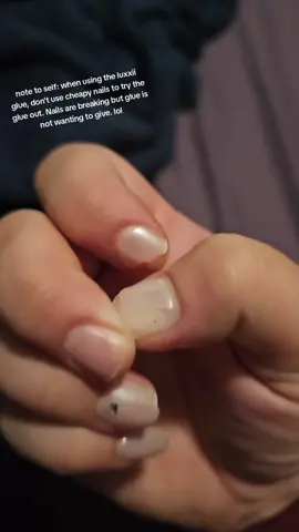 make sure to use decent nails ❤️ 