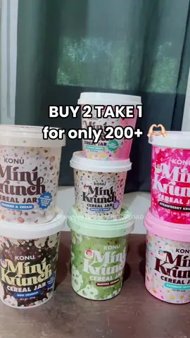 BUY 2 TAKE 1 for only 200+😋😋 #konukrunch #konuminikrunchcerealsnack #konu #foodieph #matchalover #chocolatelover #fypage #foryoupage 