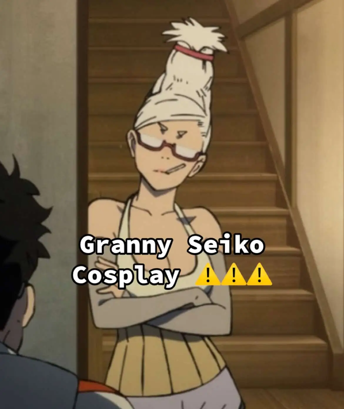 Full picture on my twtter/ @ cruxlust  #dandadan #grannyseiko #seikoayase #dandadancosplay 