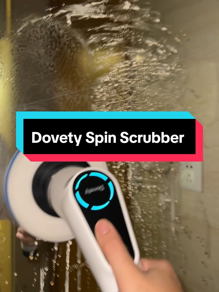 Cut your cleaning time in half with this Dovety Spin Scrubber #dovety #tiktokshopblackfriday  #ttslevelup 