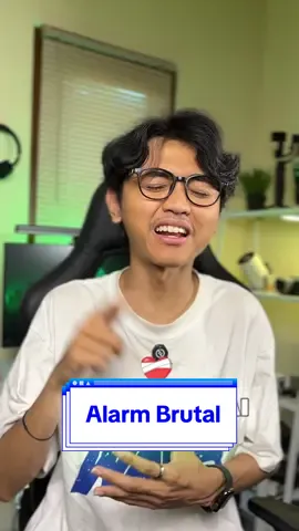 Solusi buat kalian yang susah bangun bisa nih pake nada alarm ini☠️ #alarmbrutal #alarm #alarmtembusginjal 