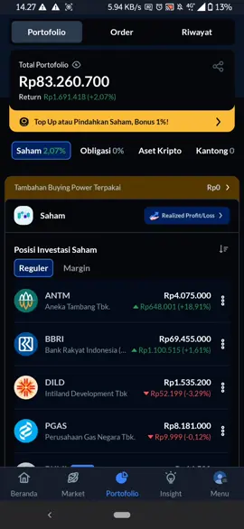 Update Portofolio Jumat 25 Oktober 2024 #saham #investor #menabung #investasi #bikinrumahdarisaham #challange #nabungchallenge 