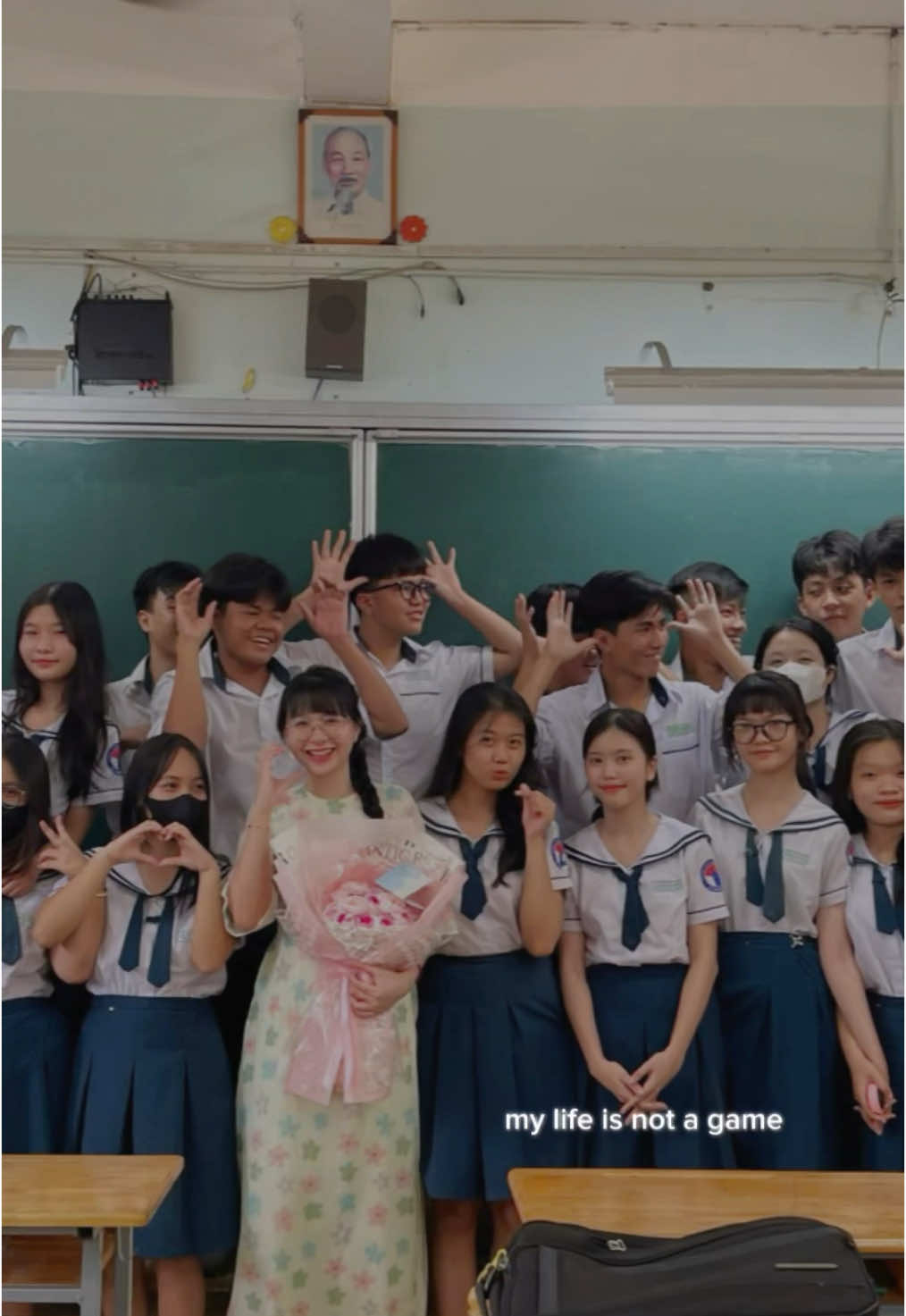 Và cô cũng yêu tụi con, rất nhiều!❤️ #cogiao #hocsinhcap3 