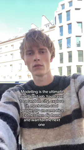 If side quest was a job #model #fashion #relatable #modellife 