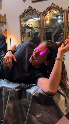 I’ve never had a client scream like @Sullivan King 😱