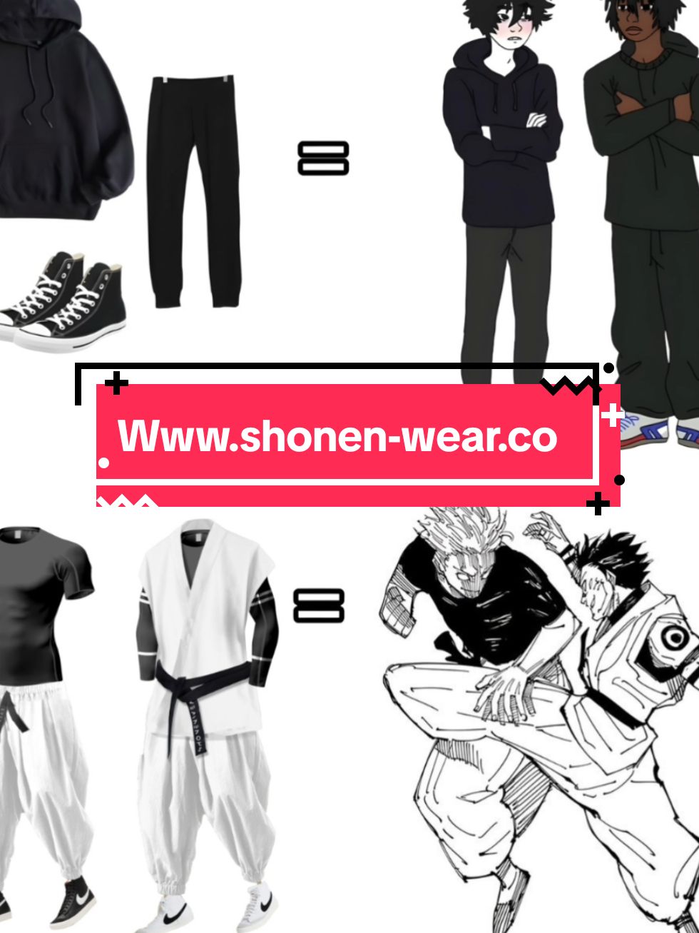 YOU & ME?? Original SETS from: www.shonen-wear.com ✅️  Worldwide Shipping 🌎 #jjk #gymwear #gojovssukuna #outfitinspiration #usa_tiktok #outfit #motivation #gymbro #foryoupage #viral 