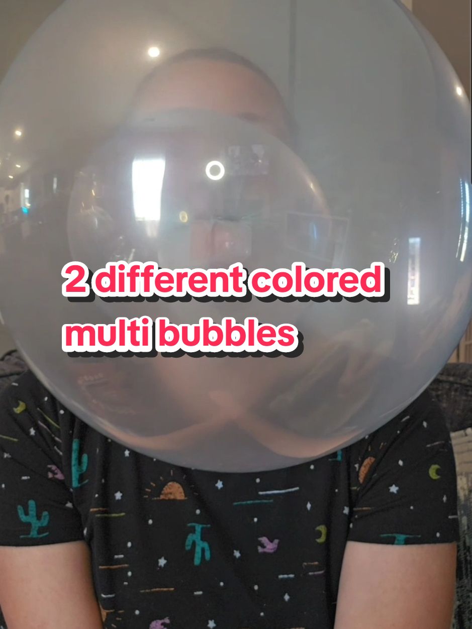 Replying to @breecooper639 #multibubbles #multicolorbubble #bubblegum #bubbles #bubbleinsideabubble 