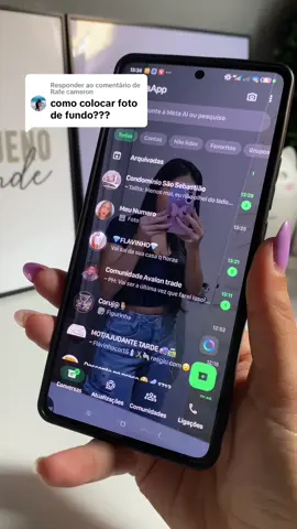 Respondendo a @Rafe cameron como colocar foto na tela inicial do WhatsApp✨#dicaswhatssap #whatsappstatus #android #dicasandroid #dicas #techtok #fy 