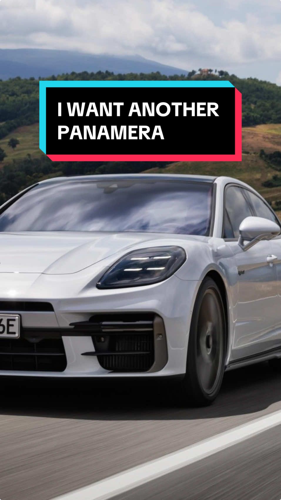 I want to bring back Panamera Tomi 😭 Turbo S E Hybrid is a bit of me. Porsche has me in a headlock 💀