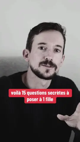 15 questions à poser à une fille