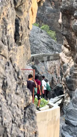 Oman عمان 🇴🇲ولاية العوابي (وادي الهجير)#🩳😍👏🏻🥽🕸️🐐 