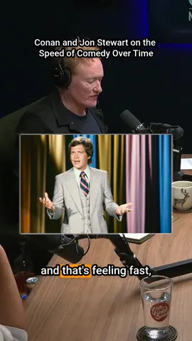 Conan and #JonStewart discuss the evolution of entertainment. #CONAF #conanobrien 