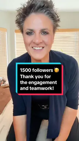 I appreciate all of the support, engagement and teamwork! On my road to 5k of my TTS Affiliate program - we can do this! 🥳 Thank you!! #appreciationpost #roadto5k #tiktokaffiliate #fyp #teamwork 