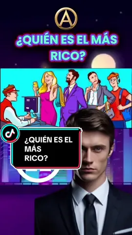¿QUIÉN ES EL MÁS  RICO? #trivia #riddle #puzzle #quiz 
