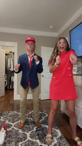 let halloweekend begin @Team Trump @President Donald J Trump #costume #halloween #trump #melania #maga #couplecostume 