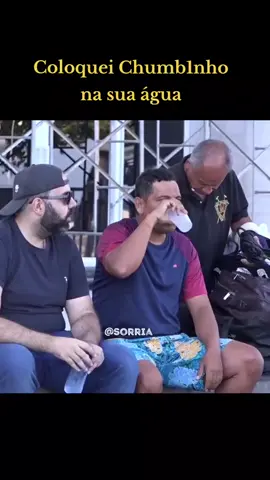 coloquei Chumb1nho na sua água #pegadinha #eduprimitivo #pegadinhabrasil  #engraçado 
