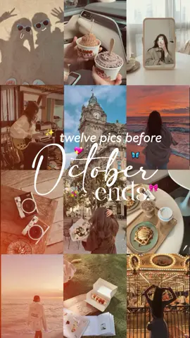Twelve pics before October ends. Just click 