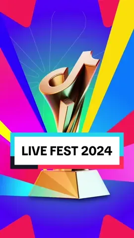 Pesta segera dimulai di #LIVEFest2024! 😎 Ikuti perayaan LIVE terbesar tahun ini bareng kreator dan fans dari seluruh dunia. Tunjukkan bakatmu dan bersaing untuk gelar Creator of the Year! Let's #CelebrateLIVE together!