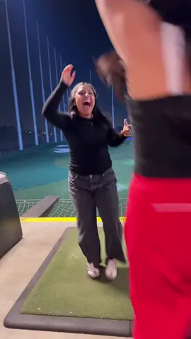 Little sis with the golf rizz ✨ #topgolf #rizz #foryou