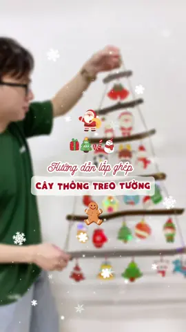 Hướng dẫn treo cây thông Noel của nhà Bách Mộc #bachmoc #giangsinh #noel #christmas 