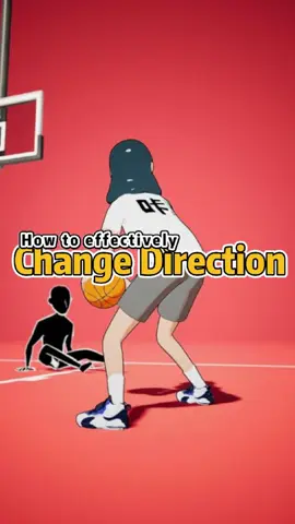How to effectively Change Driection.#basketball #basketballtraining 