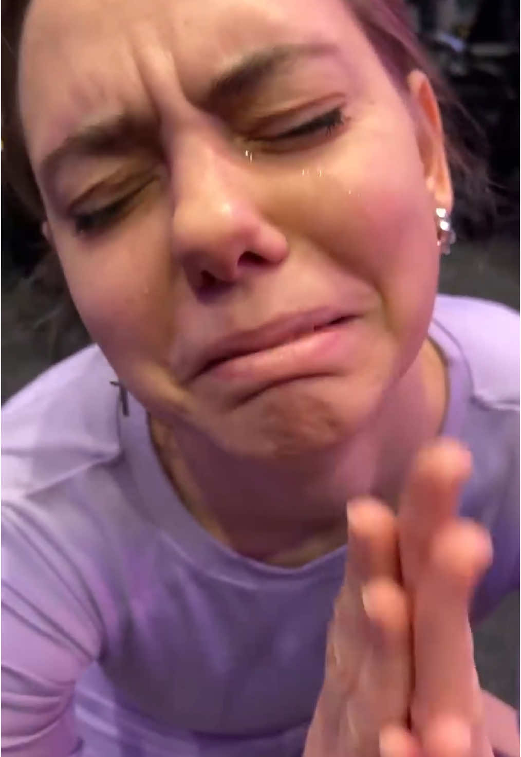 Как думаете , плакать на тренировке ок ?👇